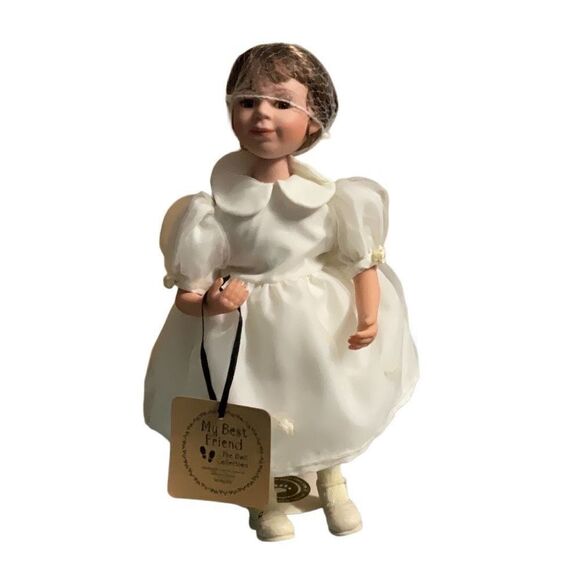 The Boyd’s Collection My Best Friend Porcelain 12” Doll Morgan 4833 Incomplete - Picture 1 of 8